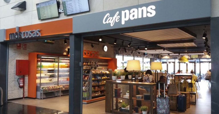 Café Pans en estación de ave